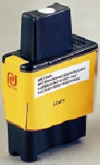 PRINT-RITE Brother LC41 Yellow Color Ink Cartridge