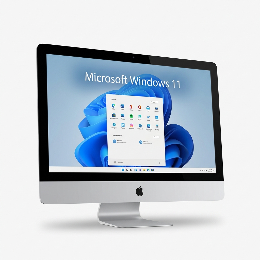 Apple iMac 21.5" Slim 2013 with Microsoft Windows 11 Pro