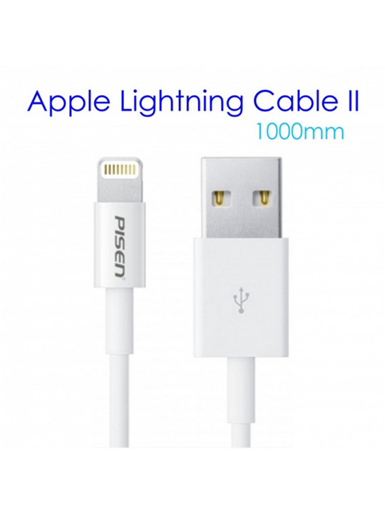 PISEN Apple Lightning Data Sync Charging Cable - Click Image to Close