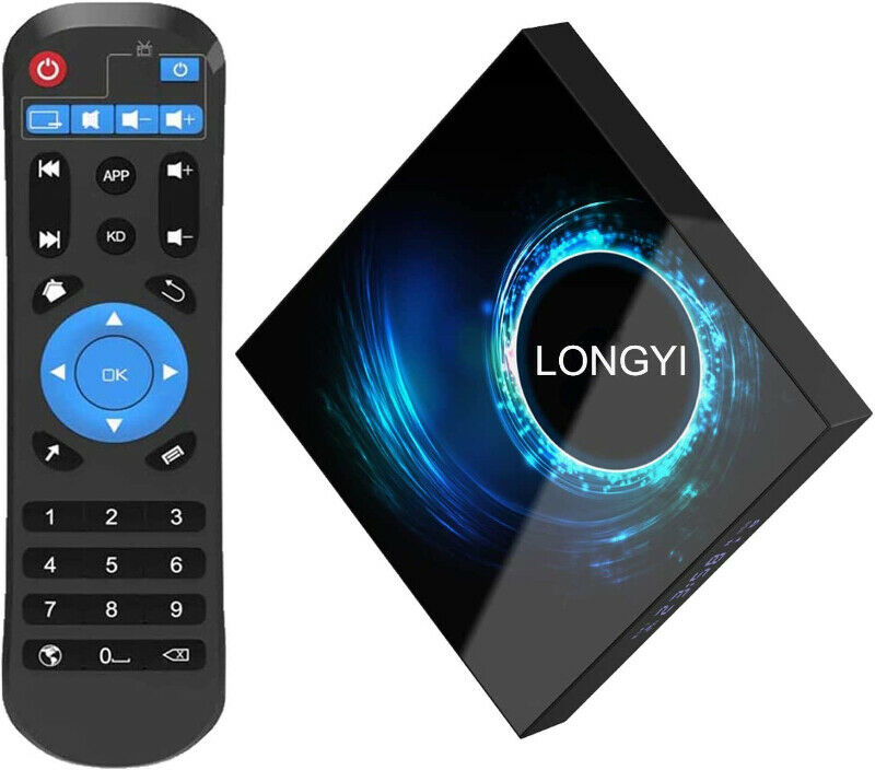 LongYi H616 TV Box 6K 4GB RAM 32GB ROM Android 10 Dual WiFi