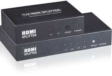 Hyfai HDMI 1.4 Splitter 1X4 with Full 3D & 4Kx2K(340MHz) LU612H