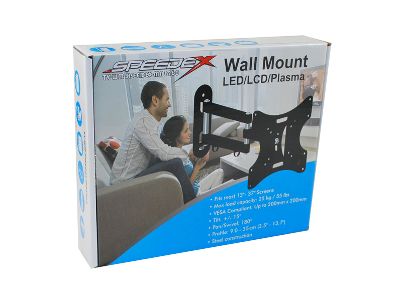 Speedex MA3260 Wall Mount for 17" - 37" LCD/TVs - Click Image to Close