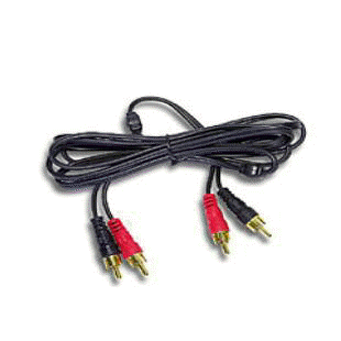 RCA Male (2) to RCA Male (2) Cable 6'