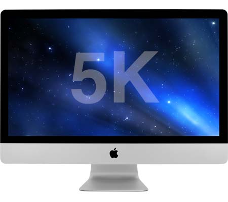 Apple iMac 27" 2014 Retina 5K Intel i7 16 Ram 500G SSD Sonoma
